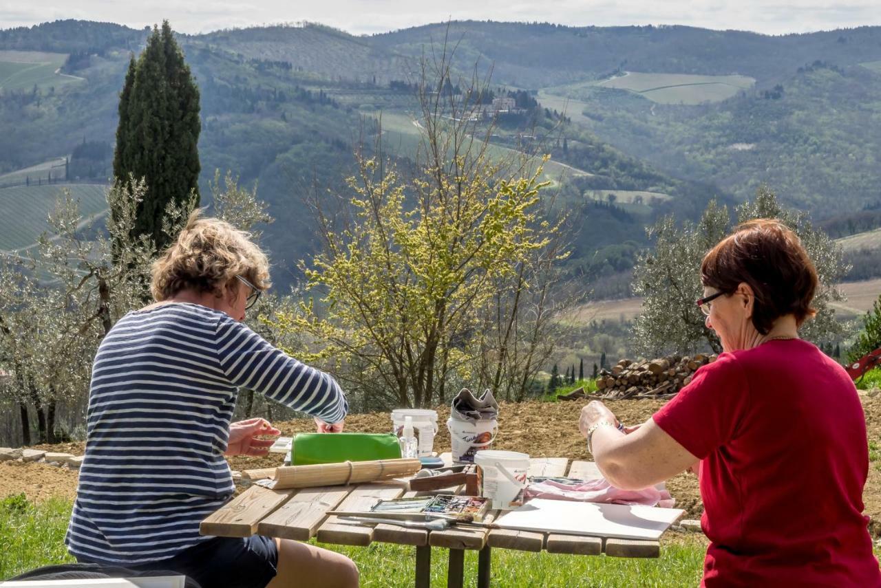 Bed and Breakfast Ancora Del Chianti Греве-ин-Кьянти Экстерьер фото